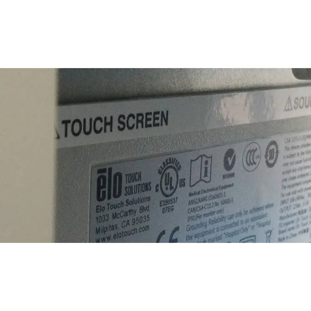 Nihon Kohden Elo Touchsystems ET2400L-8CJM-1-BG-NKD-G Touchscreen Monitor Touchscreen Monitor, as-is (for parts) product photo 12