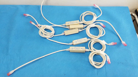 Reuse Medical Nihon Kohden HIT-100 QW-100Y Hyper Isolation Transformer w/ Cable Medical Cables & Cords, second-hand product photo 1