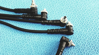Nikon AS-15 Sync Terminal Hot Shoe Adapter w/ PC Sync Multiple Connectors Cable Hot Shoe Sync Adapter, as-is (for parts) product photo 5