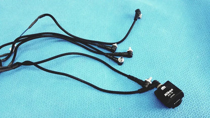 Nikon AS-15 Sync Terminal Hot Shoe Adapter w/ PC Sync Multiple Connectors Cable Hot Shoe Sync Adapter, as-is (for parts) product photo 2