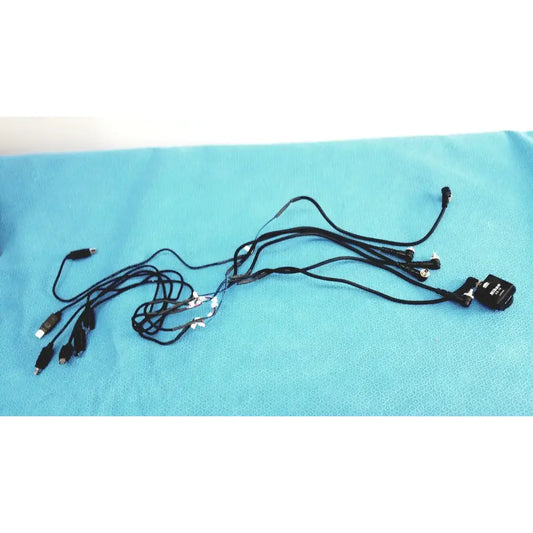 Nikon AS-15 Sync Terminal Hot Shoe Adapter w/ PC Sync Multiple Connectors Cable Hot Shoe Sync Adapter, as-is (for parts) product photo 1
