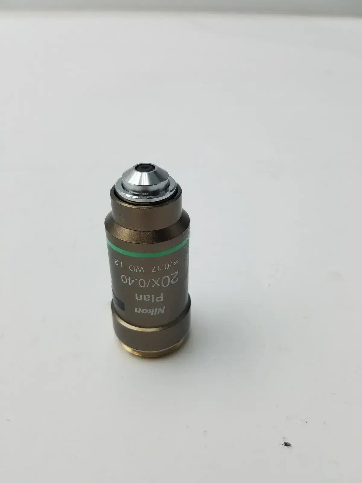 Nikon CFI Plan Achromat 20X/0.40 ∞/0.17 WD 1.2 Microscope Objective Lens Microscope Objective Lens, second-hand product photo 3