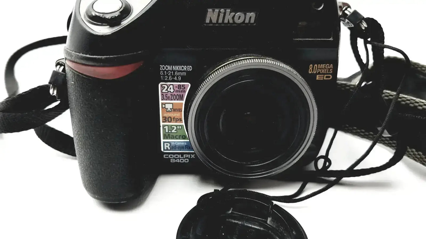 Nikon Coolpix E8400 8.0 Mega Pixels Digital Camera ED - Untested Digital Camera, as-is (for parts) product photo 3