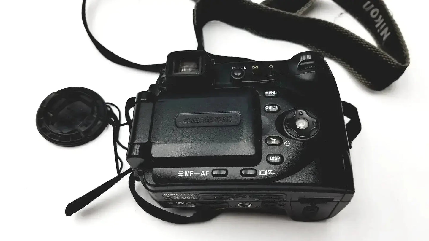 Nikon Coolpix E8400 8.0 Mega Pixels Digital Camera ED - Untested Digital Camera, as-is (for parts) product photo 9