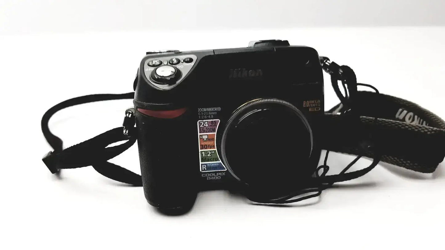 Nikon Coolpix E8400 8.0 Mega Pixels Digital Camera ED - Untested Digital Camera, as-is (for parts) product photo 2