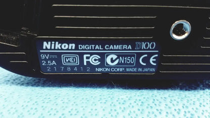 Nikon D100 Digital Camera - Black Digital Camera, as-is (for parts) product photo 3