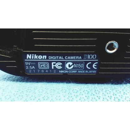 Nikon D100 Digital Camera - Black Digital Camera, as-is (for parts) product photo 3