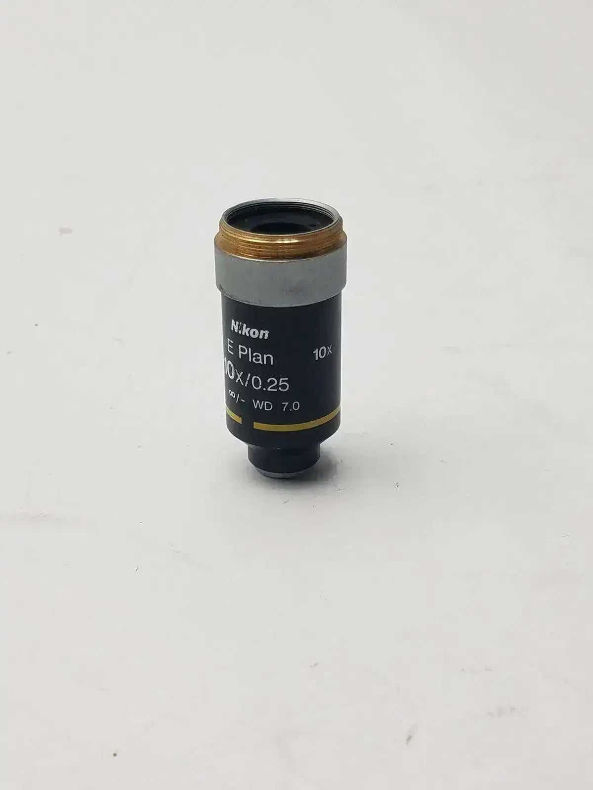 Nikon E Plan 10X/0.25 ♾/ - WD 7.0 Microscope Objective Microscope Objective, second-hand product photo 10