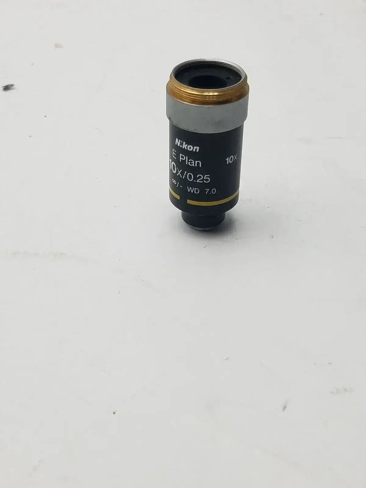 Nikon E Plan 10X/0.25 ♾/ - WD 7.0 Microscope Objective Microscope Objective, second-hand product photo 9