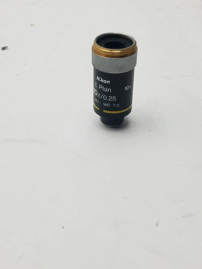 Nikon E Plan 10X/0.25 ♾/ - WD 7.0 Microscope Objective Microscope Objective, second-hand product photo 9