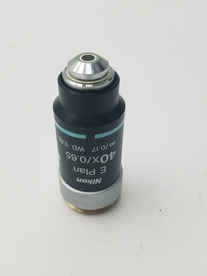 Nikon E Plan 40X/0.69 ∞/0.17 WD 0.65 Microscope Objective Lens Microscope Objective Lens, second-hand product photo 5