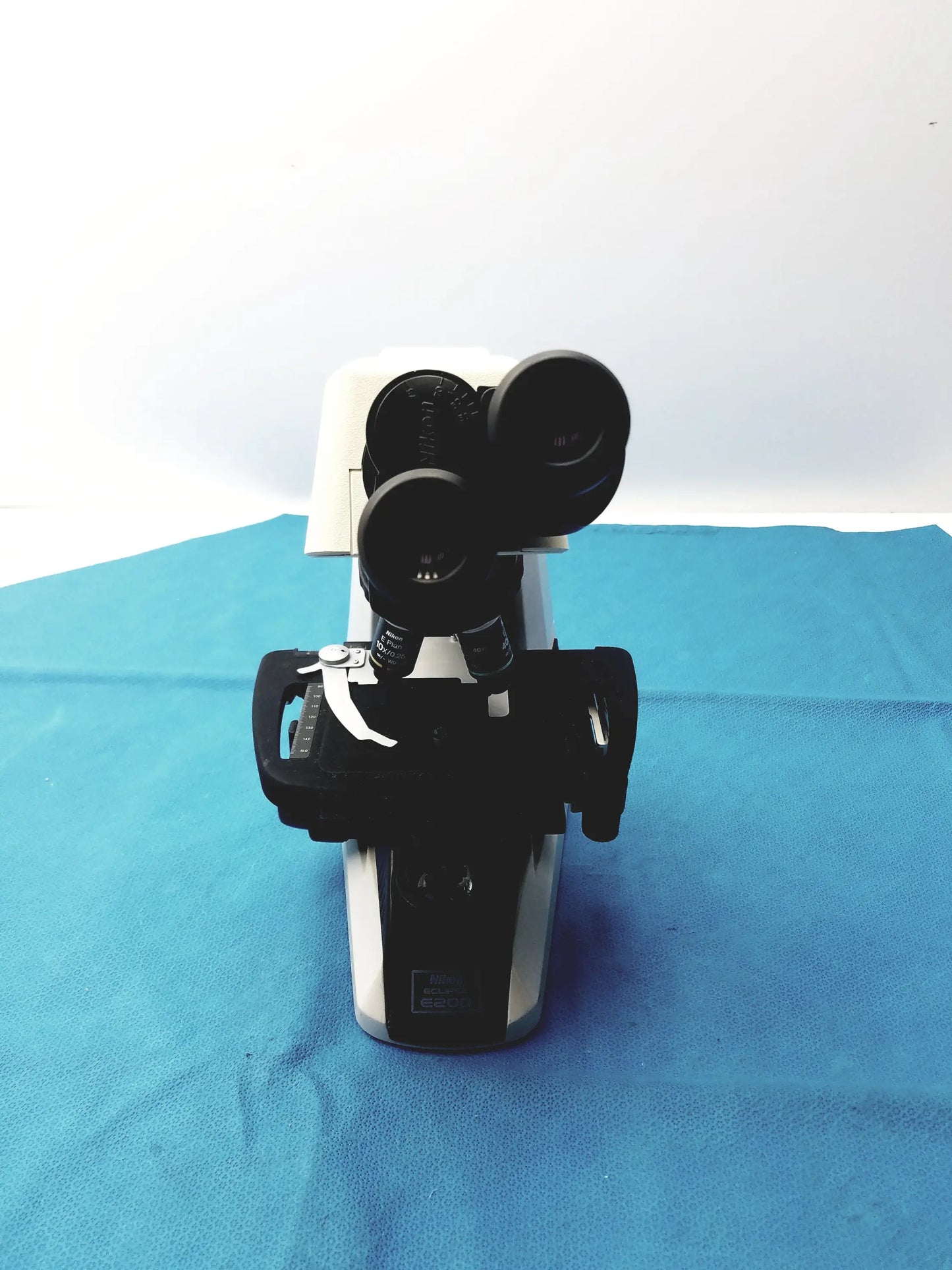 Nikon Eclipse E200 Binocular Microscope Binocular Biological Microscope, second-hand product photo 6