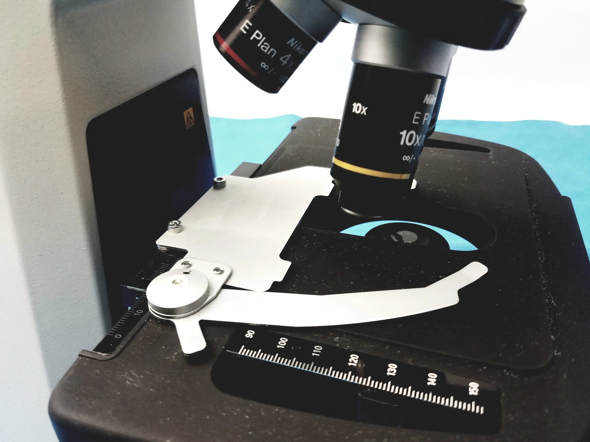 Nikon Eclipse E200 Binocular Microscope Binocular Biological Microscope, second-hand product photo 4