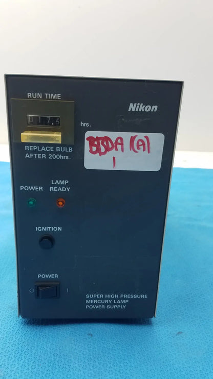 Nikon HB-10103AF Super High Pressure Mercury Lamp Power Supply Super High Pressure Mercury Lamp Power Supply, second-hand product photo 5