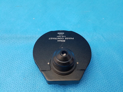 Black Nikon 0.90 dry phase contrast objective lens for Nikon microscope phase contrast turret condenser system