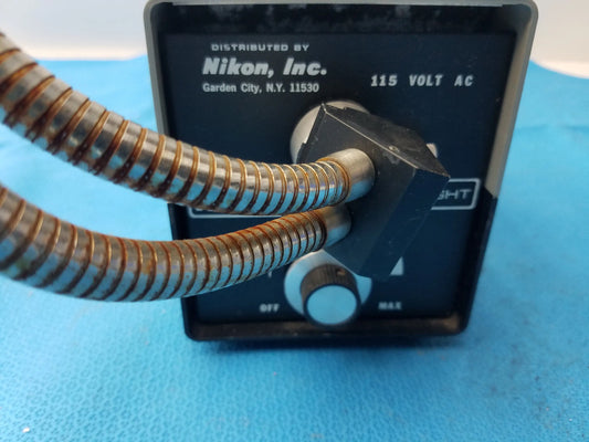 Nikon MK II Fiber Optic Microscope Illumination Light Source Fiber Optic Microscope Illumination Light Source, second-hand product photo 2