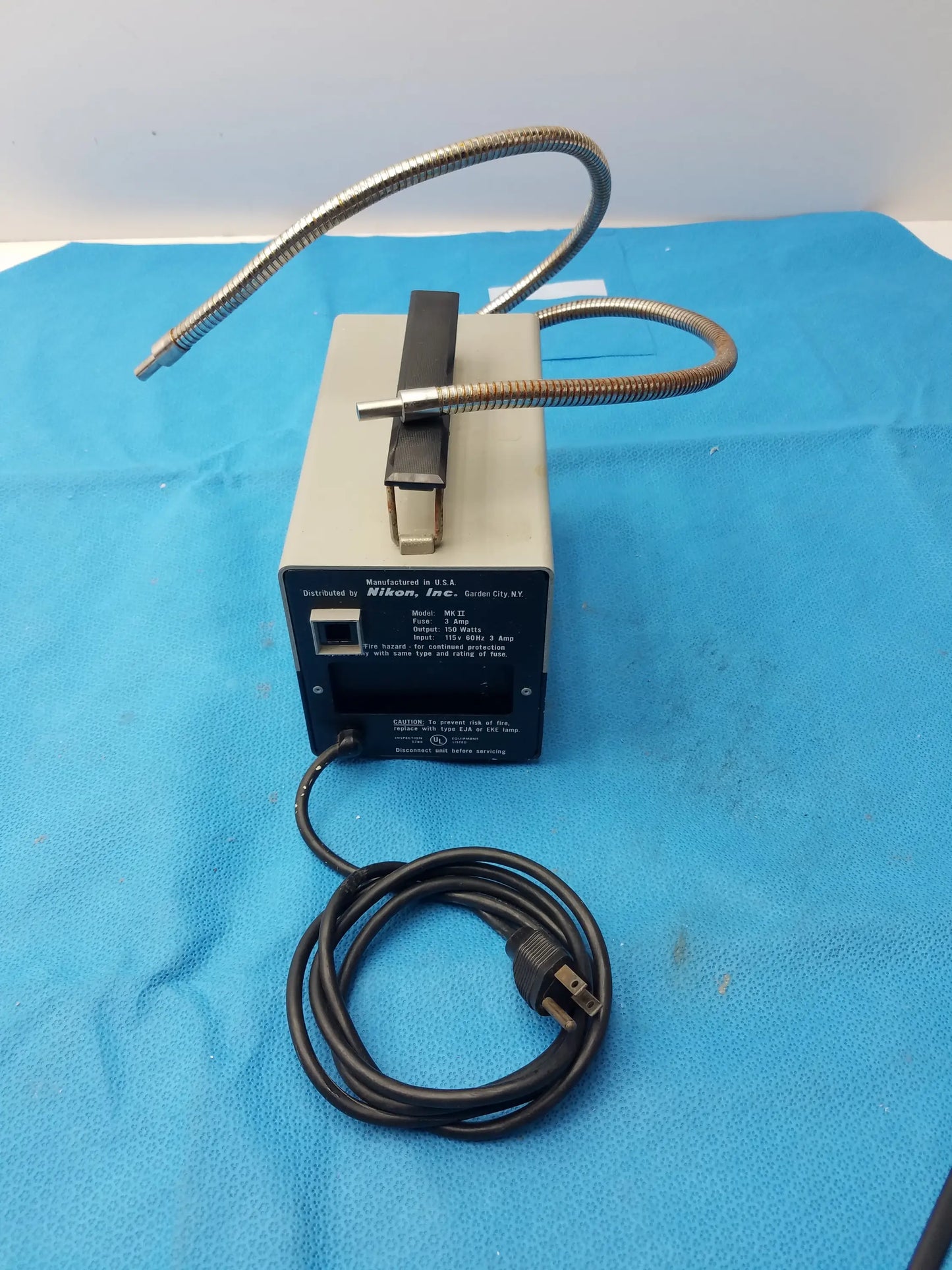 Nikon MK II Fiber Optic Microscope Illumination Light Source Fiber Optic Microscope Illumination Light Source, second-hand product photo 5