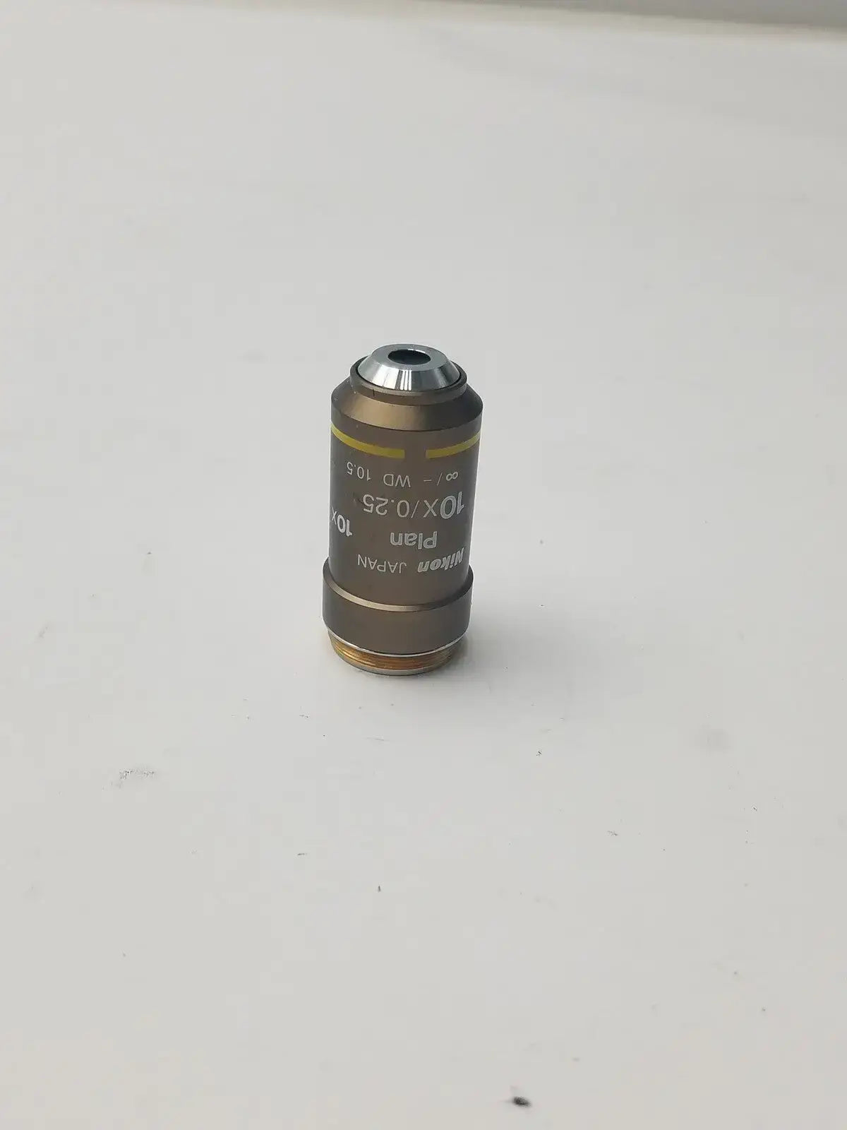 Nikon Plan 10x/0.25 WD 10.5 Microscope Objective Lens Microscope Objective Lens, second-hand product photo 4