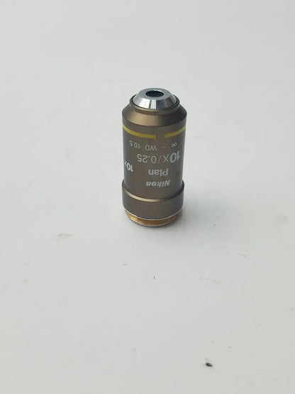 Nikon Plan 10x/0.25 WD 10.5 Microscope Objective Lens Microscope Objective Lens, second-hand product photo 3