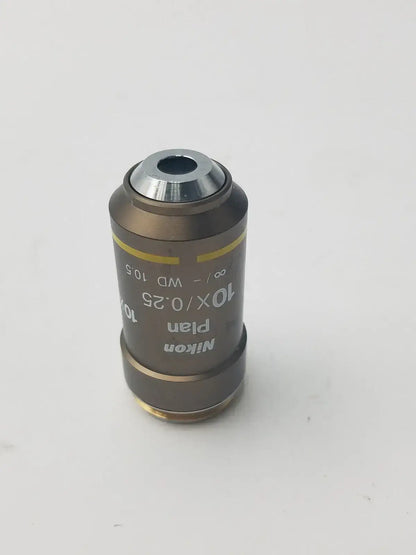 Nikon Plan 10x/0.25 WD 10.5 Microscope Objective Lens Microscope Objective Lens, second-hand product photo 1