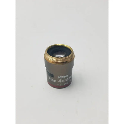 Nikon Plan 4x/0.10 WD 30 Microscope Objective Lens Microscope Objective Lens, second-hand product photo 3
