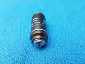 Nikon Plan 50x/0.90 ∞/- WD 0.35 Oil Microscope Objective