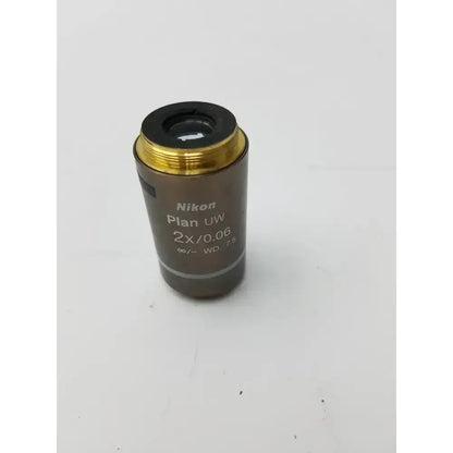 Nikon Plan UW 2x / 0.06 WD 7.5 Microscope Objective Lens Microscope Objective Lens, second-hand product photo 3