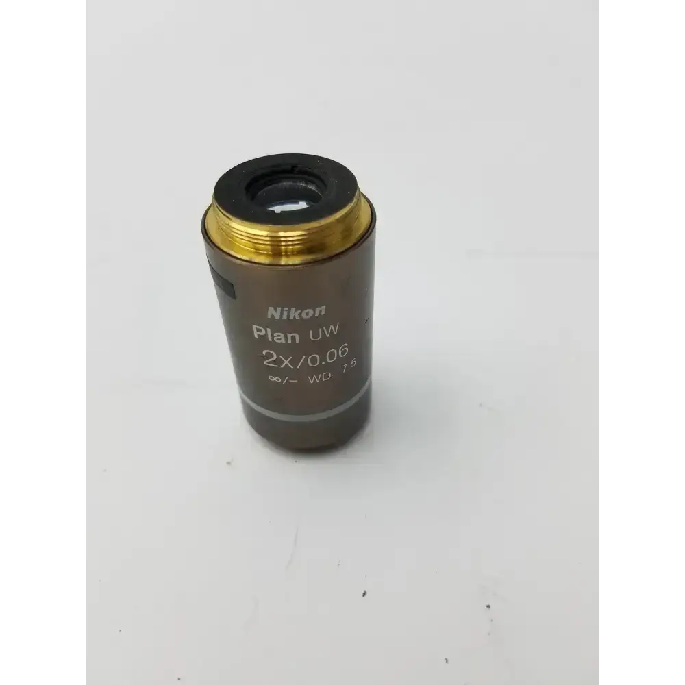 Nikon Plan UW 2x / 0.06 WD 7.5 Microscope Objective Lens Microscope Objective Lens, second-hand product photo 3
