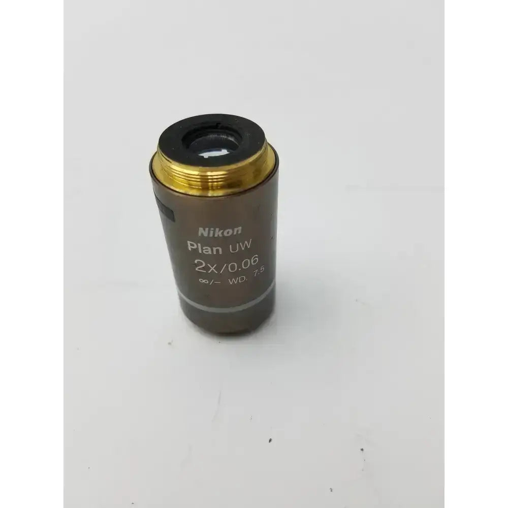 Nikon Plan UW 2x / 0.06 WD 7.5 Microscope Objective Lens Microscope Objective Lens, second-hand product photo 3