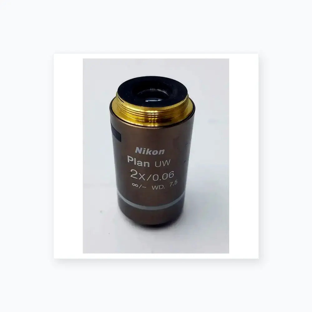 Nikon Plan UW 2x / 0.06 WD 7.5 Microscope Objective Lens Microscope Objective Lens, second-hand product photo 7