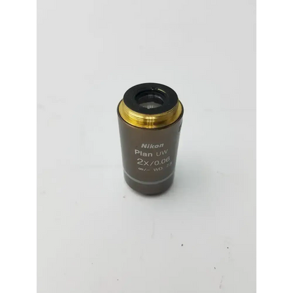 Nikon Plan UW 2x / 0.06 WD 7.5 Microscope Objective Lens Microscope Objective Lens, second-hand product photo 1