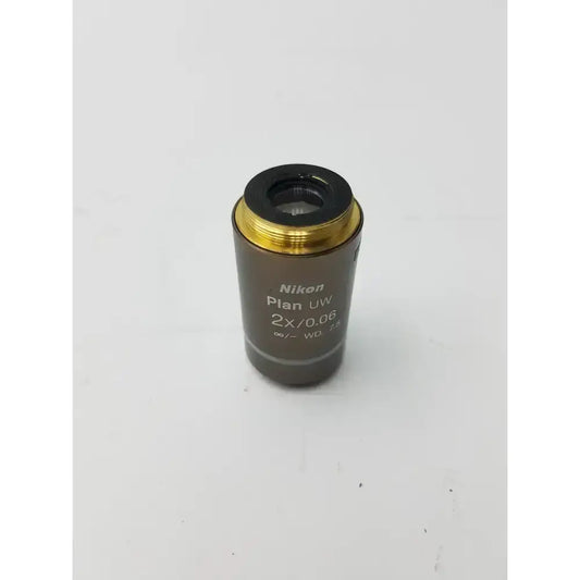 Nikon Plan UW 2x / 0.06 WD 7.5 Microscope Objective Lens Microscope Objective Lens, second-hand product photo 1