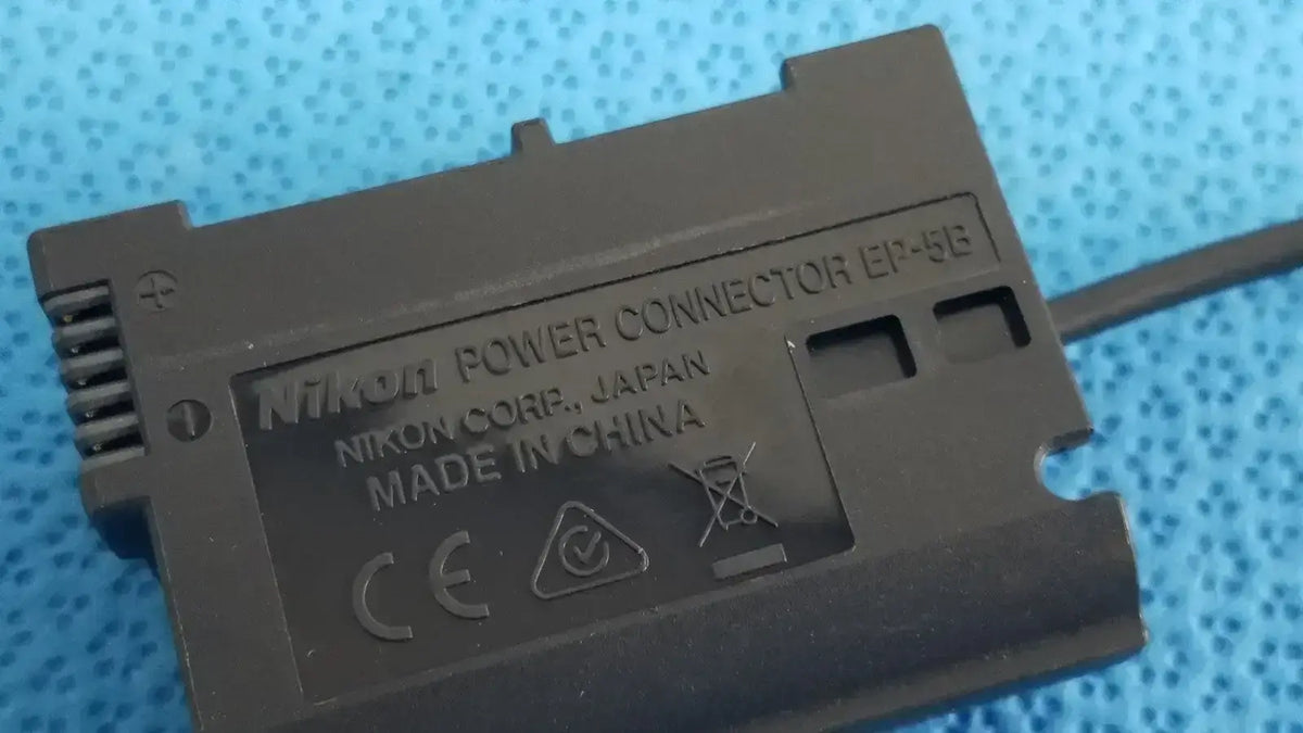 Nikon Power Connector EP-5B with 4-pin DC Power Connector Cable Power Connector Cable, second-hand product photo 6