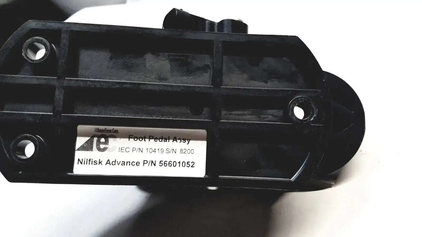 Nilfisk Advance P/N 56601052, IEC Foot Pedal Assy P/N 10419 S/N 8200 Foot Pedal Assembly, second-hand product photo 7
