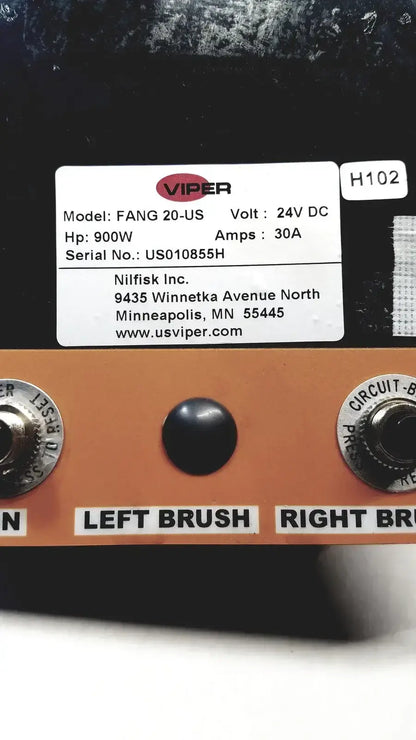 Nilfisk Viper FANG 20-US Control Board, Viper Vaccum Board Part Control Board, second-hand product photo 3