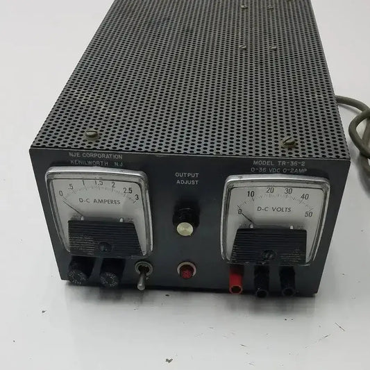 NJE Corporation Power Supply Model No. TR-36-2 Power Supply, second-hand product photo 1