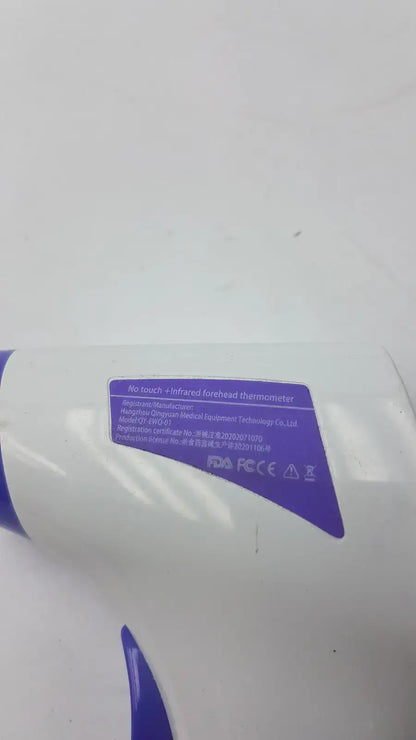 Infrared No Touch + Infrared Forehead Thermometer QY-EWQ-01 Infrared Forehead Thermometer, second-hand product photo 7