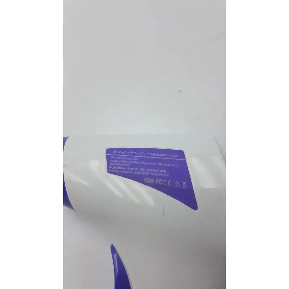 Infrared No Touch + Infrared Forehead Thermometer QY-EWQ-01 Infrared Forehead Thermometer, second-hand product photo 7