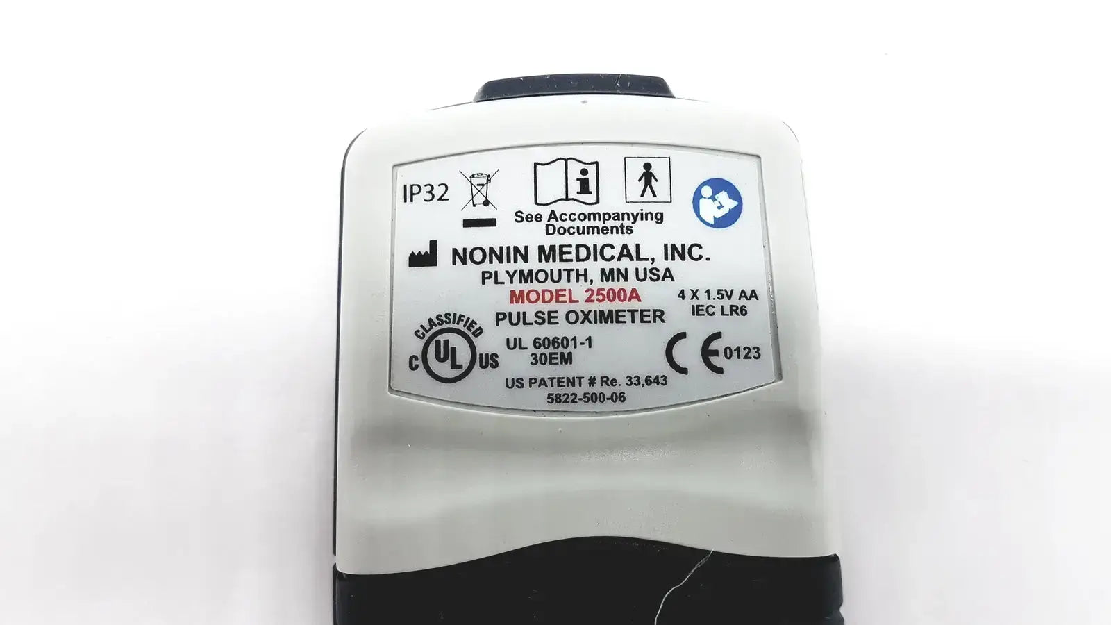Nonin PalmSAT Pulse Oximeter SATS Monitor 2500A With Alarms - Untested Pulse Oximeter, as-is (for parts) product photo 7