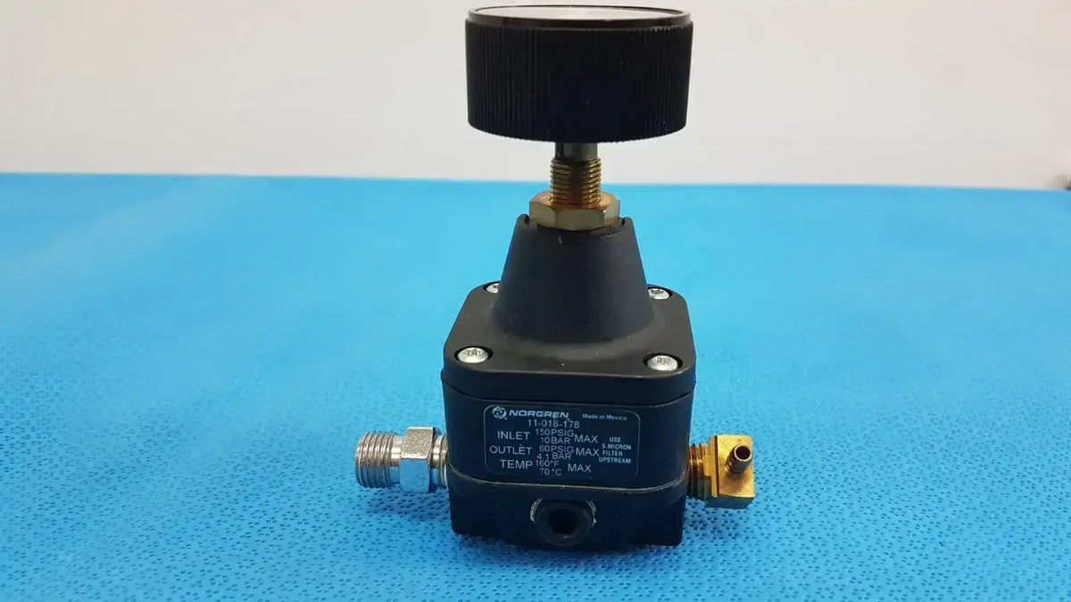 Norgren Precision Pressure Regulating Valve – Model 11-018-178 Pressure Regulating Valve, second-hand product photo 8