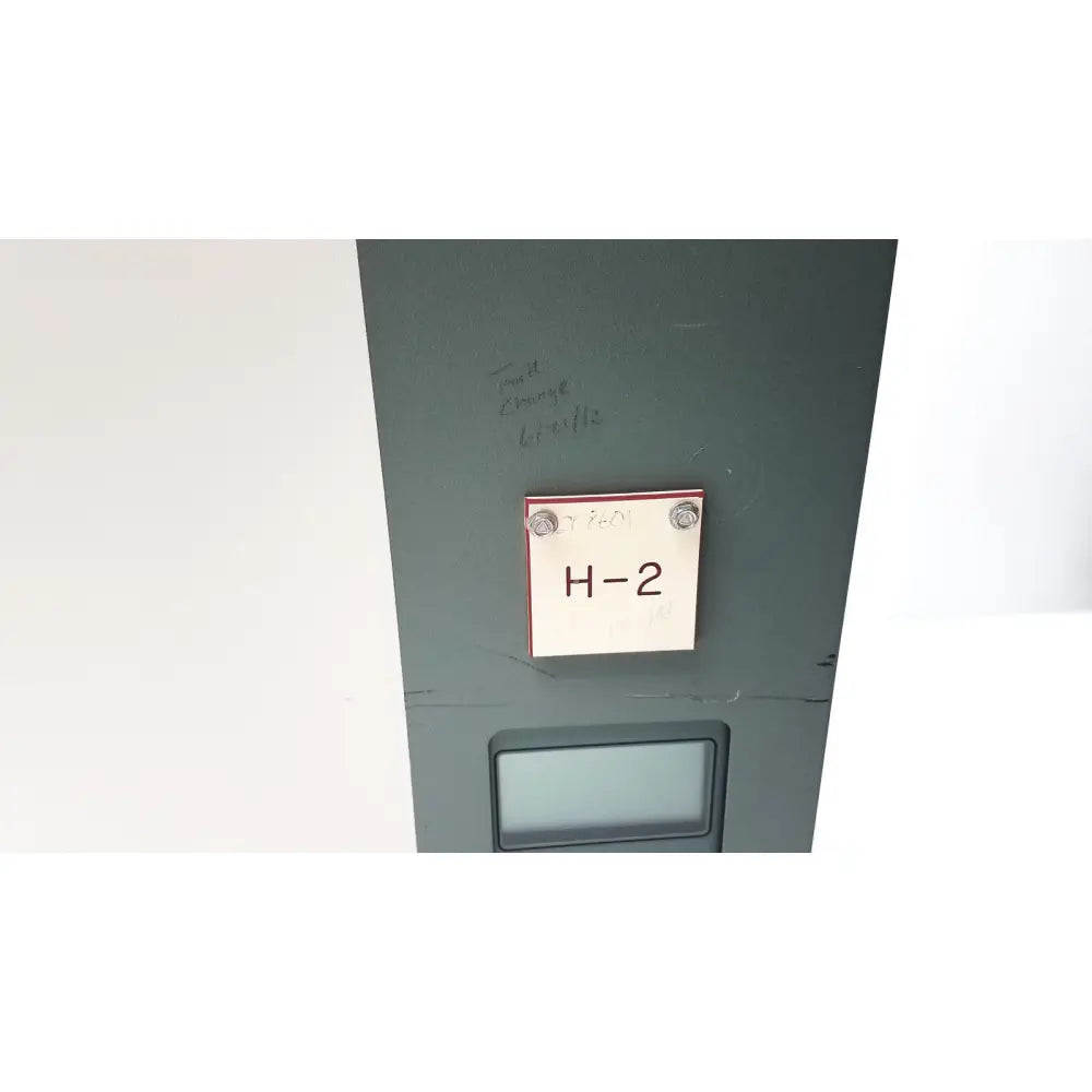 Dark gray nortec humidifier nhtc industrial machine with white h-2 label front panel volts 208 made in canada untested