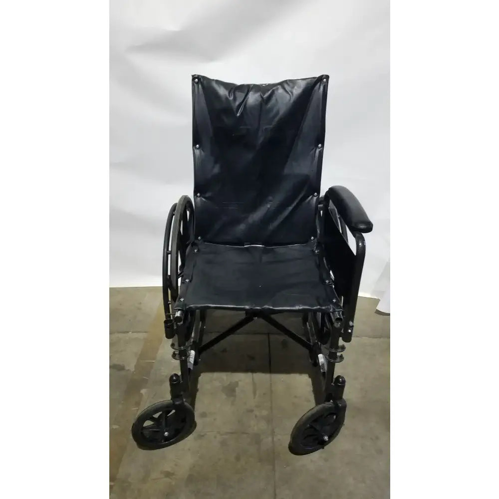 Reuse Medical Equipment Nova Folding Manual Wheelchair - Lightweight Black Padded Comfort Seat Wheelchairs, second-hand product photo 14