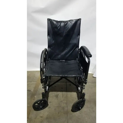 Reuse Medical Equipment Nova Folding Manual Wheelchair - Lightweight Black Padded Comfort Seat Wheelchairs, second-hand product photo 14