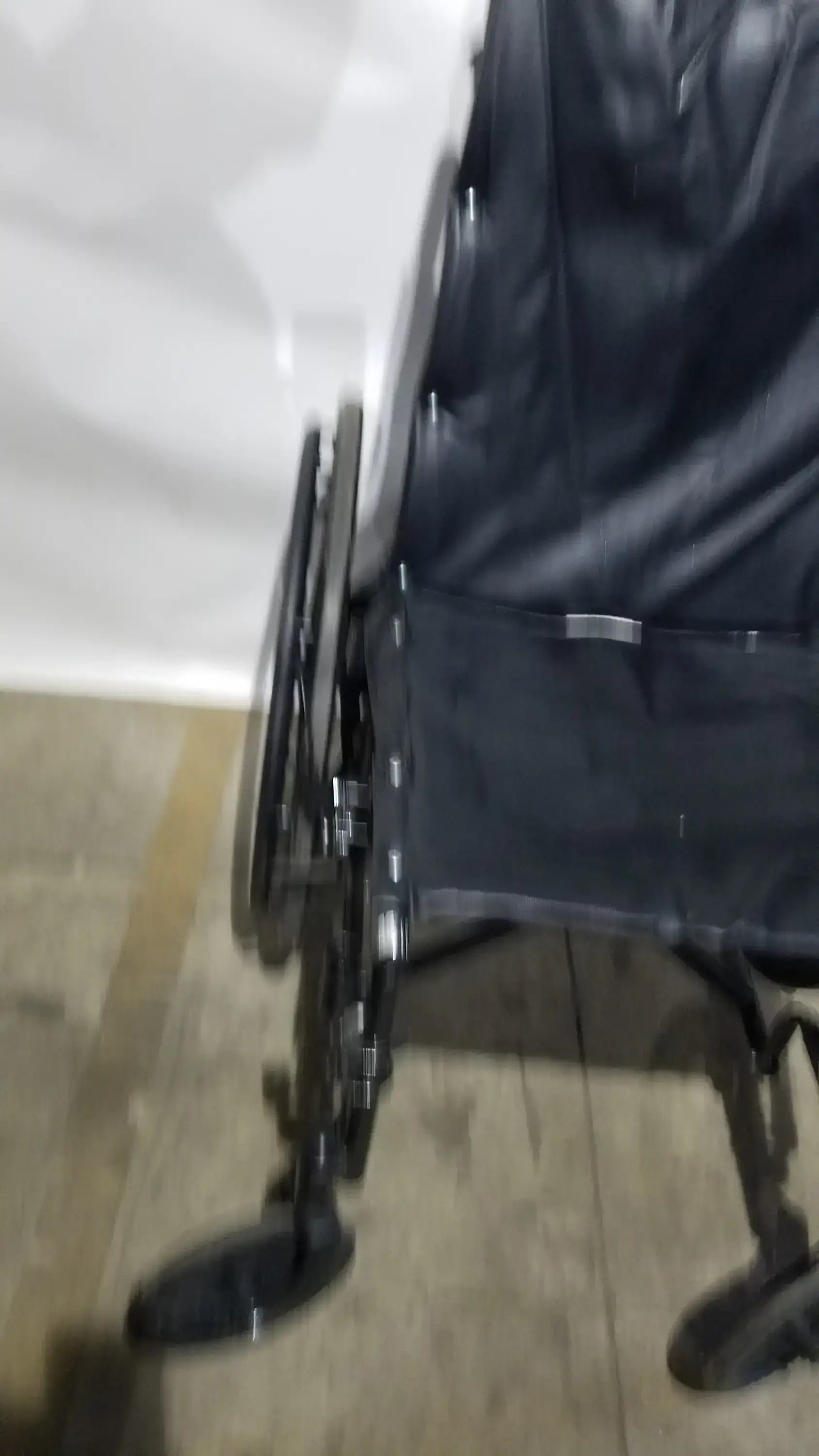 Reuse Medical Equipment Nova Folding Manual Wheelchair - Lightweight Black Padded Comfort Seat Wheelchairs, second-hand product photo 10