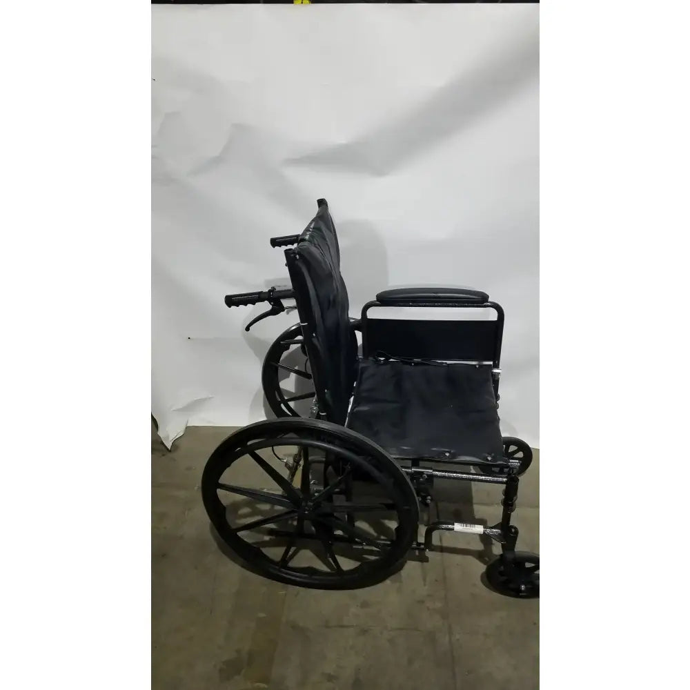Reuse Medical Equipment Nova Folding Manual Wheelchair - Lightweight Black Padded Comfort Seat Wheelchairs, second-hand product photo 7