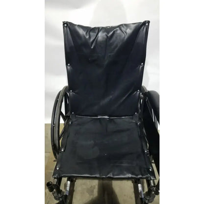 Reuse Medical Equipment Nova Folding Manual Wheelchair - Lightweight Black Padded Comfort Seat Wheelchairs, second-hand product photo 13