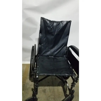 Reuse Medical Equipment Nova Folding Manual Wheelchair - Lightweight Black Padded Comfort Seat Wheelchairs, second-hand product photo 9