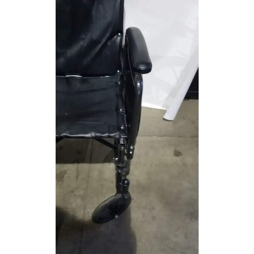 Reuse Medical Equipment Nova Folding Manual Wheelchair - Lightweight Black Padded Comfort Seat Wheelchairs, second-hand product photo 11