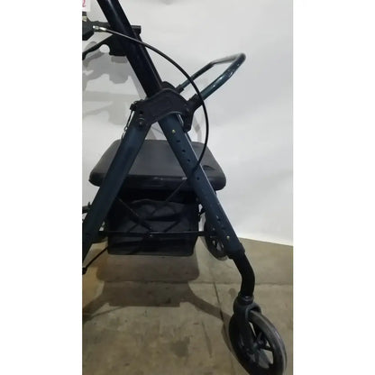 Reuse Medical Equipment Nova Rolling Walker for Seniors, 4-Wheel Rollator with Seat, Black Walkers, second-hand product photo 4