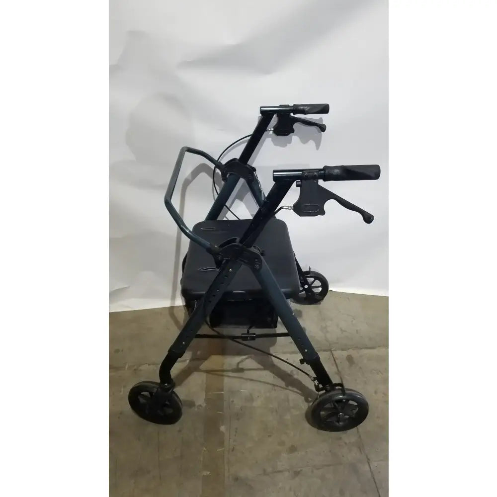 Reuse Medical Equipment Nova Rolling Walker for Seniors, 4-Wheel Rollator with Seat, Black Walkers, second-hand product photo 12